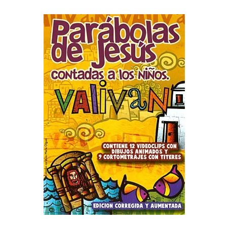 Parábolas de Jesús DVD - Dibujos animados