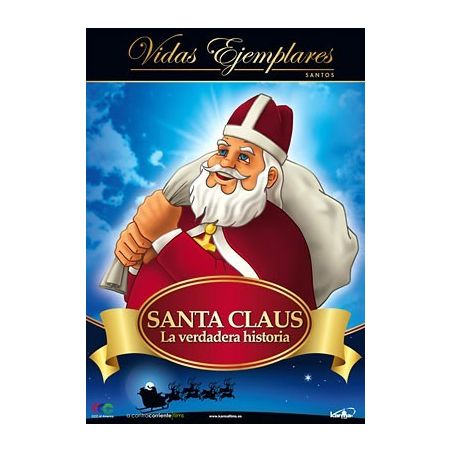 Santa Claus: La verdadera historia DVD Dibujos animados religiosos