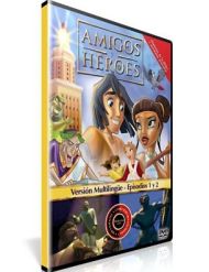 Amigos y Héroes 1 DVD Dibujos animados con valores
