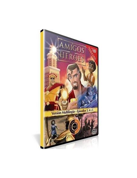Amigos y Héroes 2 DVD DIbujos animados con valores Amigos y Héroes 2 DVD DIbujos animados con valores