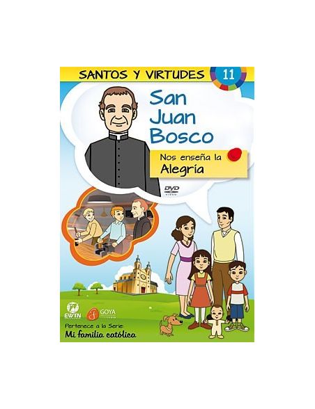 San Juan Bosco y la Alegría DVD dibujos animados católicos San Juan Bosco y la Alegría DVD dibujos animados católicos