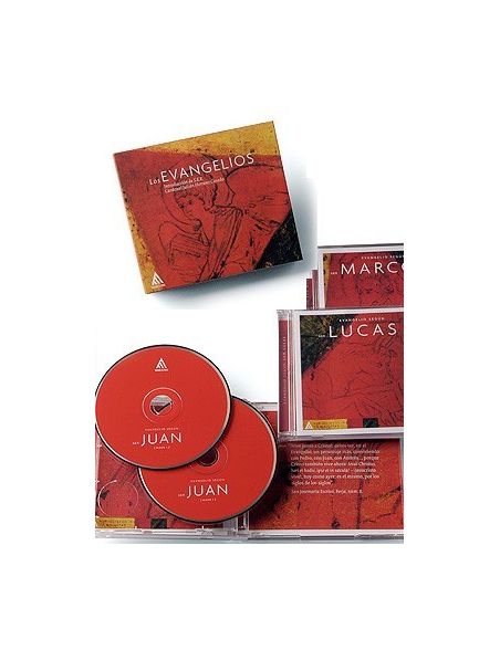 Los Evangelios en 8 CDs - Audiolibro Los Evangelios en 8 CDs - Audiolibro