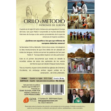 Cyril And Methodius Patrons Of Europe Dvd