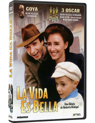 La Vida es Bella DVD película con valores recomendada