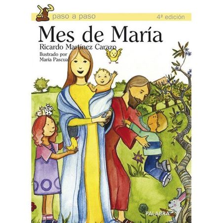 Mes de María LIBRO religioso para niños