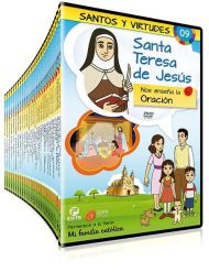 Pack Santos y Virtudes DVD dibujos animados católicos