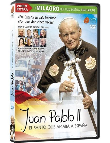 Juan Pablo II: el Santo que amaba a España DVD video sobre el Papa