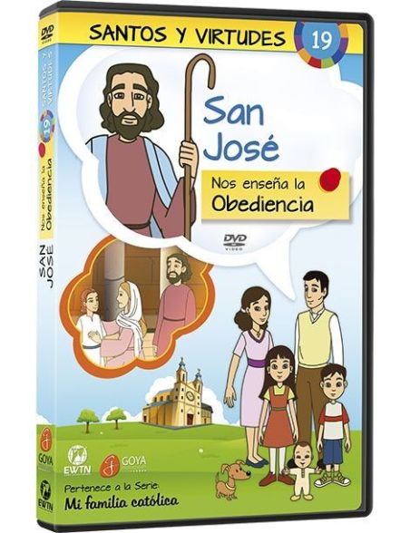 San José y la Obediencia DVD dibujos animados católicos San José y la Obediencia DVD dibujos animados católicos