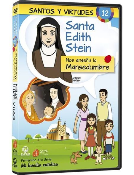 Santa Edith Stein y la Mansedumbre DVD dibujos animados católicos Santa Edith Stein y la Mansedumbre DVD dibujos animados católicos