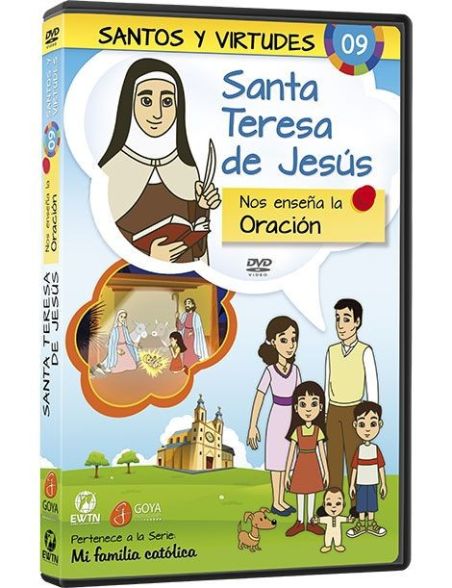 Santa Teresa de Jesús y la Oración DVD dibujos animados católicos Santa Teresa de Jesús y la Oración DVD dibujos animados católicos