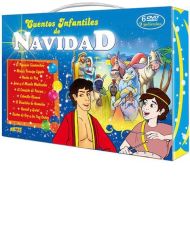 Maletín de Cuentos Infantiles de Navidad 6 DVD's de dibujos animados