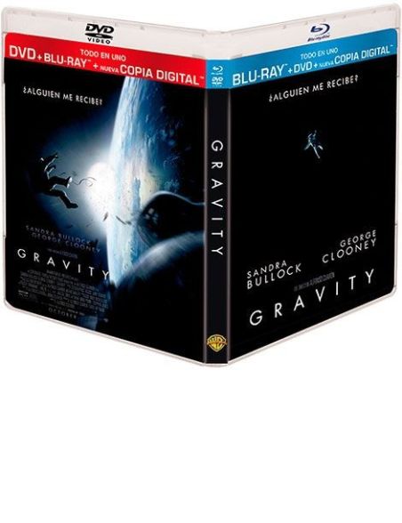 GRAVITY (DVD + Blu-Ray + Copia Digital)