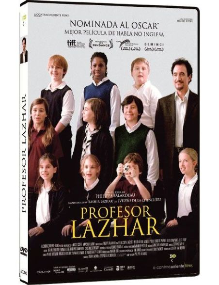Profesor Lazhar DVD película con valores recomendada Profesor Lazhar DVD película con valores recomendada