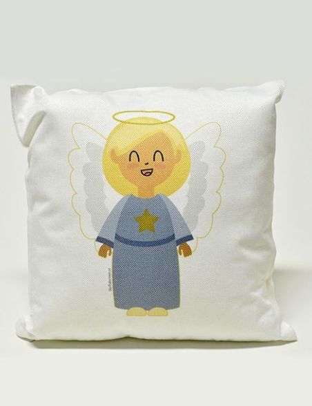 Cojín - Ángel de la Guarda (con oración) Cojín - Ángel de la Guarda (con oración)