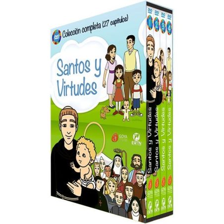 Pack Santos y Virtudes (4DVDs) Colección completa