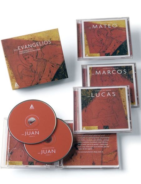 Los Evangelios en 8 CDs - Audiolibro Maiestas
