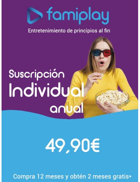 Famiplay suscripción Individual anual Famiplay suscripción Individual anual