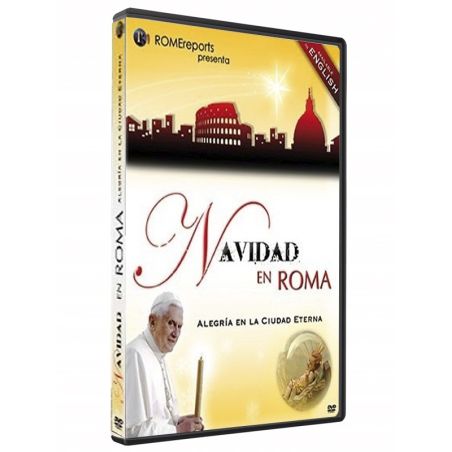 Navidad en Roma DVD video religioso. Con Benedicto XVI