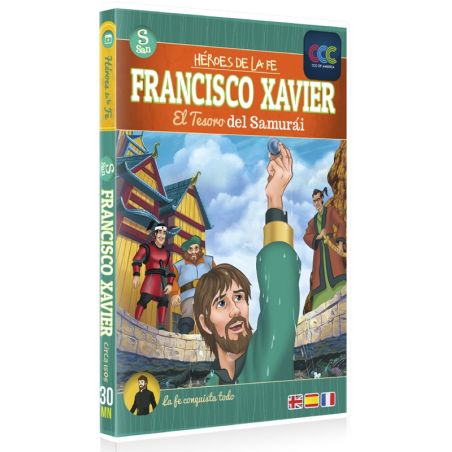 Francisco Javier y el tesoro perdido del Samurái DVD Dibujos animados religiosos