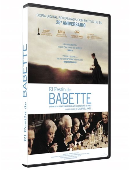 El festín de Babette DVD pelicula valores