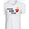 Camiseta oficial "Corazón Ardiente" SAGRADO CORAZÓN DE JESUS EN TI CONFIO