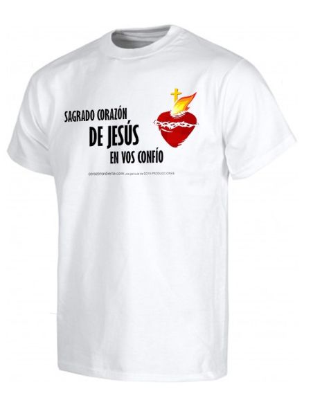 Camiseta oficial "Corazón Ardiente" (cuello redondo)