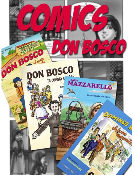 Colección Cómics Don Bosco (4 cómics) (CCS)