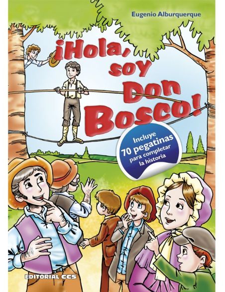 ¡Hola, soy Don Bosco! (libro pegatinas) ¡Hola, soy Don Bosco! (libro pegatinas)