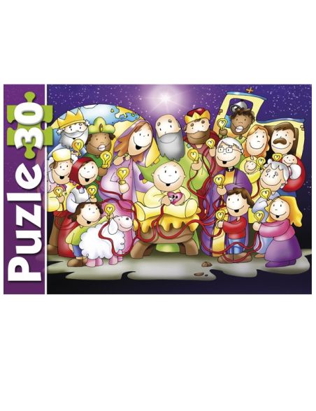 Puzzle Jesús entre nosotros (30 piezas) Puzzle Jesús entre nosotros (30 piezas)