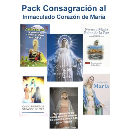 Pack Consagración al Inmaculado Corazón de María