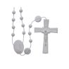 25 Rosarios Nuestra Señora de Fatima nylon blanco