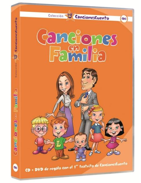 Canciones en Familia (CancionesCuento 3) - CD + DVD