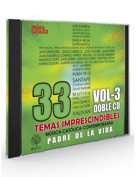 "Padre de la Vida" (33 Temas imprescindibles) Vol-3- CD