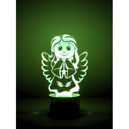 Lámpara Ángel de la Guarda (Transparente)