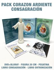 PACK Corazón Ardiente CONSAGRACIÓN (DVD+BLURAY+FIGURA)