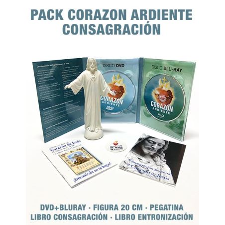 PACK Corazón Ardiente CONSAGRACIÓN (DVD+BLURAY+FIGURA)