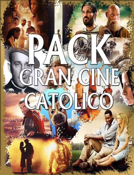 Pack Gran Cine Católico (12 DVDs) + poster