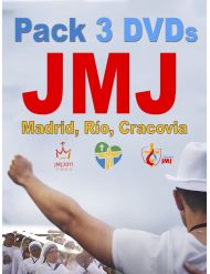 Pack 3 DVDs JMJ (Jornada...