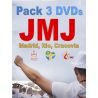 Pack 3 DVDs JMJ (Jornada Mundial de la Juventud)