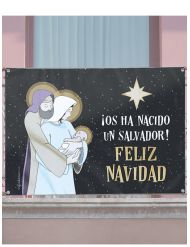 Balconera de Navidad · ¡Os ha nacido un Salvador!