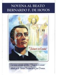 20x Novena al Beato Bernardo F. de Hoyos (ADADP) · 20 unidades