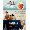 Pack Sagrada Familia [Corazón de Padre + Corazón Ardiente + Fatima] (Combo DVD + Blu-Ray)