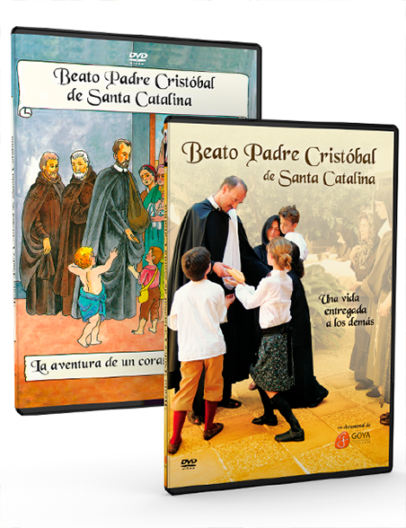 Beato Padre Cristobal de Santa Catalina (caja fina) + Animación comic (DVD)