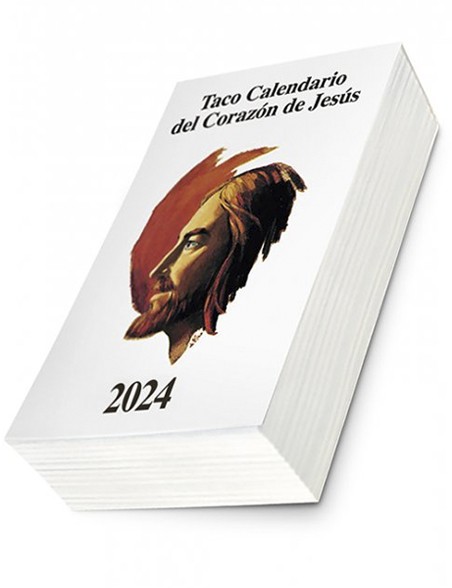 Taco calendario del Corazón de Jesús 2024 (clásico)