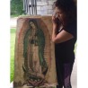 Tilma Réplica Virgen de Guadalupe (Tamaño T2 Familiar - 89 x 51 cm)