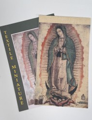 Tilma Réplica Virgen de Guadalupe (Tamaño T3 Mini - 22 x 13 cm)