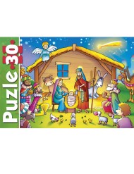 Puzzle Los Reyes en el Portal (30 piezas)