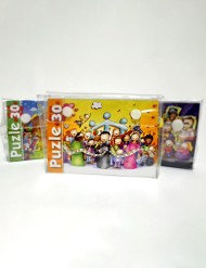 Pack 3 puzzles CCS (30 piezas)