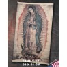 (Only USA) Replica Tilma of Our Lady of Guadalupe (T2 Family size - 89 x 51 cm)