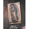 (Only USA) Replica Tilma of Our Lady of Guadalupe (T3 MINI size - 22 X 13 cm)